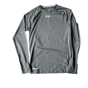 Under Armour Men's “heat gear” Charcoal Long Sleeve Compression Top.